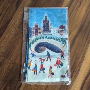 Chicago Holiday In The City Anthropologie Dish Towel